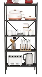 Этажерка Bofigo Кухня, 5 уровней, 66x35x128 см, Белый (13-05-08)