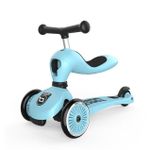 Trotinetă Scoot&Ride 96352 Highway 2in1 Kick 1 Blueberry, 1-5 ani