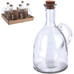 Container alimentare Excellent Houseware 41743 Бутылка для масла/уксуса 500ml 18.5cm с пробкой