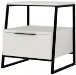 Noptieră Trendy Pal Alb, 45x50x41cm (GTR001496)