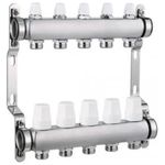 Set distribuitor Hydro S Colector complet din Inox, 8 căi 1