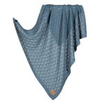 Покрывало La Millou Tender Cotton Blanket Greenland Blue