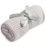 Детское постельное белье Sensillo 42713 Плед Хлопок 407 Moli Light Gray