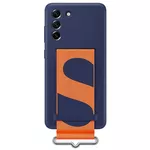 Husă pentru smartphone Samsung EF-GG990 Silicone with Strap Cover Navy