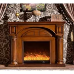 Șemineu electric ArtFlame Lisabona mini, 1020x1200x330 mm, Maro