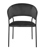 Scaun Evelin di Costacurta YTC-097B, UF BLU-14 (Dark grey)
