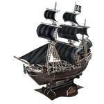 Set de construcție Cubik Fun T4005h 3D puzzle Corabie de pirați Răzbunarea Reginei Anne, 155 elemente
