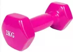 Ganteră Arena A80271 гантели А802 металл в ПВХ, 2kg