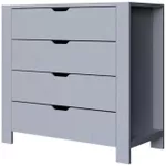 Комод Trendy Duru 1600-31-White, 90x85x42cm (GTR007926)