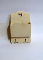 Настенный кронштейн для ключей 5x18x29см
