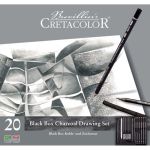 Набор для графики Black box, 20 предметов  Cretacolor