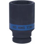 Set de tubulare, bite, duze King Tony 643540M Cap tubular de impact adânc 3/4