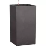 Цветочный горшок Lechuza Canto Stone 40 High, Graphite Black