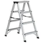 Лестница Lider-Tech AD0404A Scara dubla aluminum, 2x4 trepte, H=0.88m, sarcina max.150kg