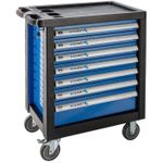 Sistem de depozitare a instrumentelor Hoegert HT7G058 Carucior de scule cu 7 sertare, 252 de scule