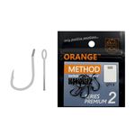 ORANGE крючок методный (тефлоновый, премиум) серия 2 №8 HM0208