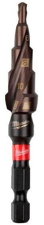 Burghiu Milwaukee 48899262 Burghiu in trepte shockwave impact 4-12mm/2mm per treapta