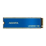.M.2 NVMe SSD    250GB ADATA LEGEND 740 [PCIe 3.0 x4, R/W:2300/1300MB/s, 90/150K IOPS, 150TBW, TLC]