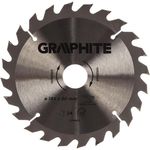 Диск отрезной Graphite 57H662 Disc circular pentru lemn, 185x30mm, 30 dinti