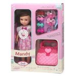 Кукла Essa YM19-4D Mandy cu gentuță