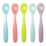 Посуда для кормления Badabulle B005409 Set de 5 lingurite flexibile