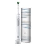 Periuță de dinți electrică Oral-B PRO 3500 WHITE+TRAVEL CASE 1221