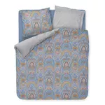Textile de casă Pip Studio 328952 Jabali Flower Blue 240x200/220