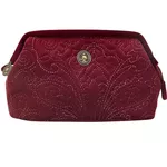 Geantă de toaletă/de cosmetice Pip Studio 51.274.188 Cooper Cosmetic Purse Small Velvet Quiltey Days Red 19x8.5x1 Red