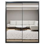 Шкаф Bayro Parma 1800x2250x600 антрацит, купе