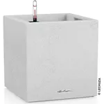 Цветочный горшок Lechuza Canto Stone 30 Low, Quartz White