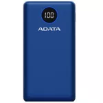Аккумулятор внешний USB (Powerbank) Adata P20000QCD blue