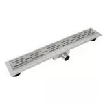Trap de duș Rubano 49253 Rigola dus 500mm 90°, H55-115mm, grila spot inox