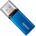 Флеш память USB Apacer AP64GAH25CU-1 USB 3.2 Gen 1 AH25C 64GB Blue RP