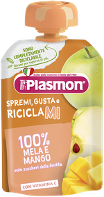 Piure PLASMON mere și mango (7 luni), 100 g