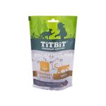 TiTBiT Хрустящие подушечки для кошек с лососем для здоровья шерсти 60 gr