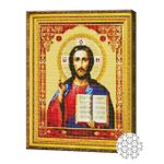 Картина по номерам Art Gallery GA83065 Mozaic cu diamante 40x50cm Isus Pantocrator
