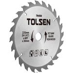 Диск отрезной Tolsen Диск для резки древесины 210x30x48T (76441)