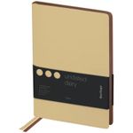 Блокнот Berlingo RL276413 Agenda nedatata Fuze A5, 136 foi, bej