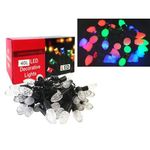 Ghirlandă Promstore 37395 Conuri/Stele 40 LED multicolore, 5.5m