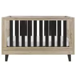 Кроватка Tutti Bambini 211081/3695 3 in 1 Como Oak & Slate Grey