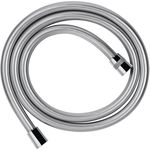 Furtun duș Rubineta 150cm PVC (360) Con/Imp Silver Dark