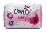 Прокладки гигиенические впитывающие женские Confy Lady MAXI NORMAL STD, 10 шт.
