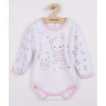 Детская одежда New Baby 36696 боди дл/рукав Bears pink 62 (3-6m)