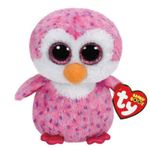 Jucărie de pluș TY TY36826 GLIDER pink penguin 24 cm