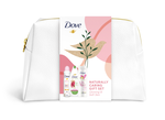 Cadou DOVE WOMEN GLOWING & SOFT (Gel de Duș 225 ml + Loțiune 250ml + Deo 150ml) + Gentuță Gratis  2023