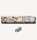 Batonaș de ciocolată albă Nougat Crisp Vivani 35 g