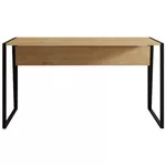 Masă de birou Trendy Cunda, SafirNegru, 140x74x70cm
