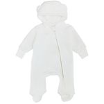 Детская одежда Minikin 231561368 Trinitka Комбинезон с капюшоном молочный 3-6 мес (68 см)