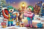 Puzzle Trefl 14360 Puzzle 24 Maxi. Trefliks Iarna