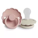 Пустышка силиконовая Frigg (0-6 мес) Blush & Cream